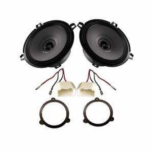 Audison Prima autós hangszóró szett Mazda 6 2012- hátsó ajtókhoz, 2x APX 5 hangszóró, beépítő keretek, csatlakozó adapterek - Autóelektronika