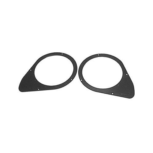 Két 165 mm-es hangszóró adaptergyűrű Fiat Stilo 2001-2007 hátsó hangszórókhoz - Hangszóró beépítő keret