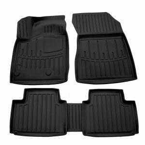 Autokoberce Mitsubishi Outlander (2021-), čierne gumové koberce pre Mitsubishi Outlander - Autokoberce