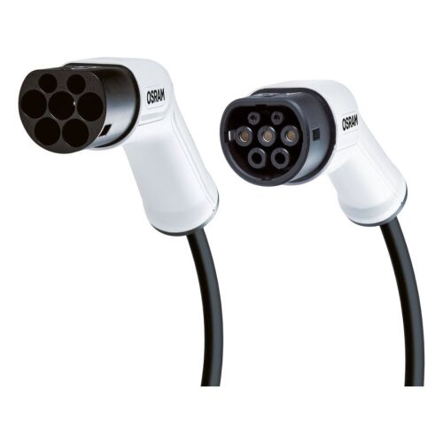 OSRAM elektromos jármű töltési kábel, 2-es típusú, 32A, 7.2kW, 1 fázis