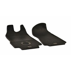 Gumené autokoberce pre Ford Transit V184 (2000-2006) (2006-2013), čierne, sada 2 kusov - Autokoberce