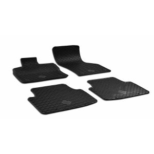 Gumové autokoberce pre Skoda Octavia III (2013-2019) a Octavia IV (2020-), čierne, voštinový vzor, sada 4 kusov - Autokoberce