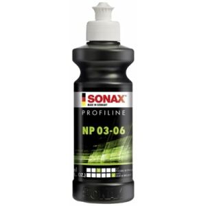 SONAX ABRAZÍV POLÍROZÓ PASZTA FINISH NP 03-06 PROFILINE, HOLOGRAM NÉLKÜLI POLÍROZÁS 250ML 124734017 - Sonax