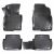 Set de 4 covorașe auto din cauciuc negru pentru Mazda CX-5 I 2012-2017