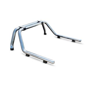 Rozsdamentes acél rollbar VW Amarok 2010+, 76 mm átmérő - Tetőcsomagtartó