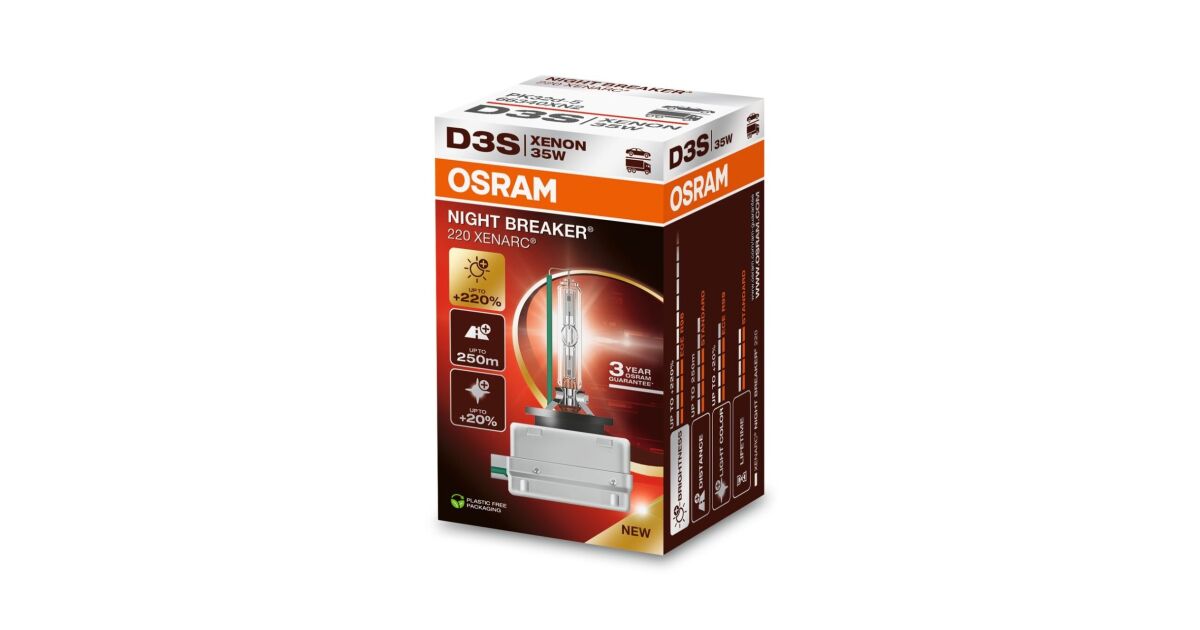 BEC XENON 42V D3S XENARC NIGHT BREAKER LASER NextGen OSRAM | Pepita.com