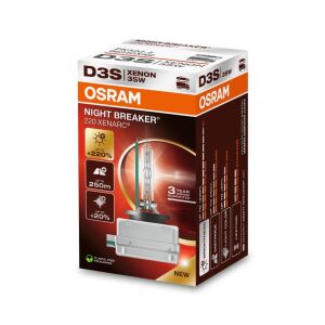 OSRAM NIGHT BREAKER LASER NextGen D3S Xenon autó fényszóró izzó, 42V, 35W, 220%-kal erősebb fény, akár 250m-es fénysugár, 3 év garancia - Osram