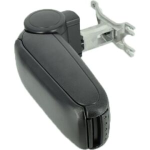 Fekete bőr autó kartámasz Audi A4 B7 2004-2008-hoz - Autós könyöklő