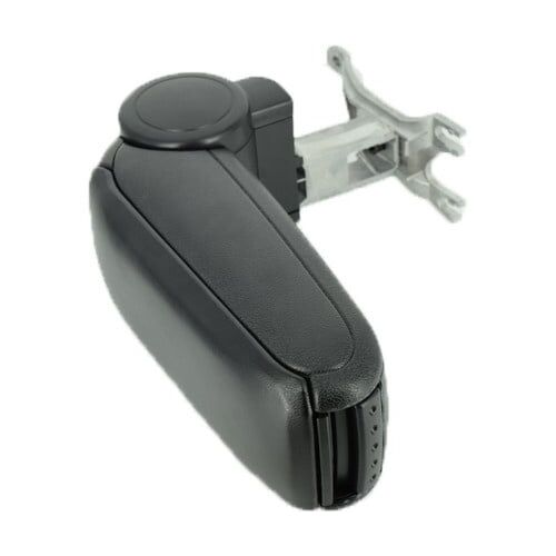 Fekete bőr autó kartámasz Audi A4 B7 2004-2008-hoz