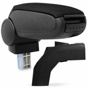 Ford Focus II 2005-2011 autókartámla, fekete, szövet, középkonzol, tároló, kényelem, autókartámla - Autós könyöklő