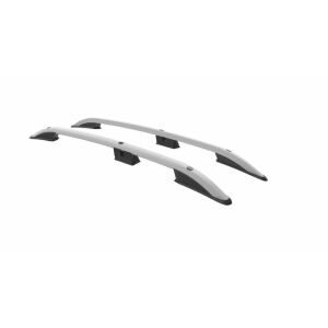 VW T5 T6 tetőcsomagtartó, ezőst, körös karosszéria, alumínium, prémium, 2 db-os szett - Tetőcsomagtartó