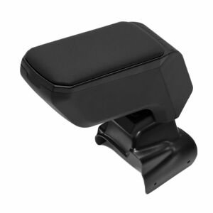 Cotieră auto pentru Hyundai i20 2014-2020, negru, consolă centrală, cotieră, confortabilă, spațiu de depozitare, reglabilă, capac glisant, pliabil la 90 de grade, blocare magnetică - Hyundai