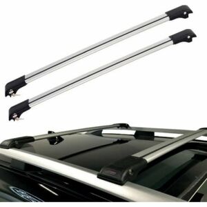 Dacia Duster tetőcsomagtartó, ezüst, 2014-2017, 2 db-os szett - Tetőcsomagtartó