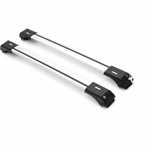 Opel Vivaro 2001-2014, 2014->-hoz való 2 darabos tetőcsomagtartó szett, hosszanti rudakhoz kompatibilis