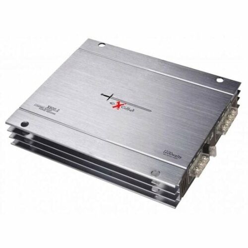 Excalibur X600.2 2-csatornás autó erősítő, 1200W maximális kimenő teljesítmény - Autós erősítők