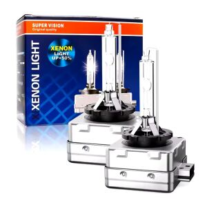 Set 2 Becuri auto D3S xenon 6000K eficienta si fiabilitate ridicata pentru diverse tipuri de faruri auto 124911663 - Becuri auto