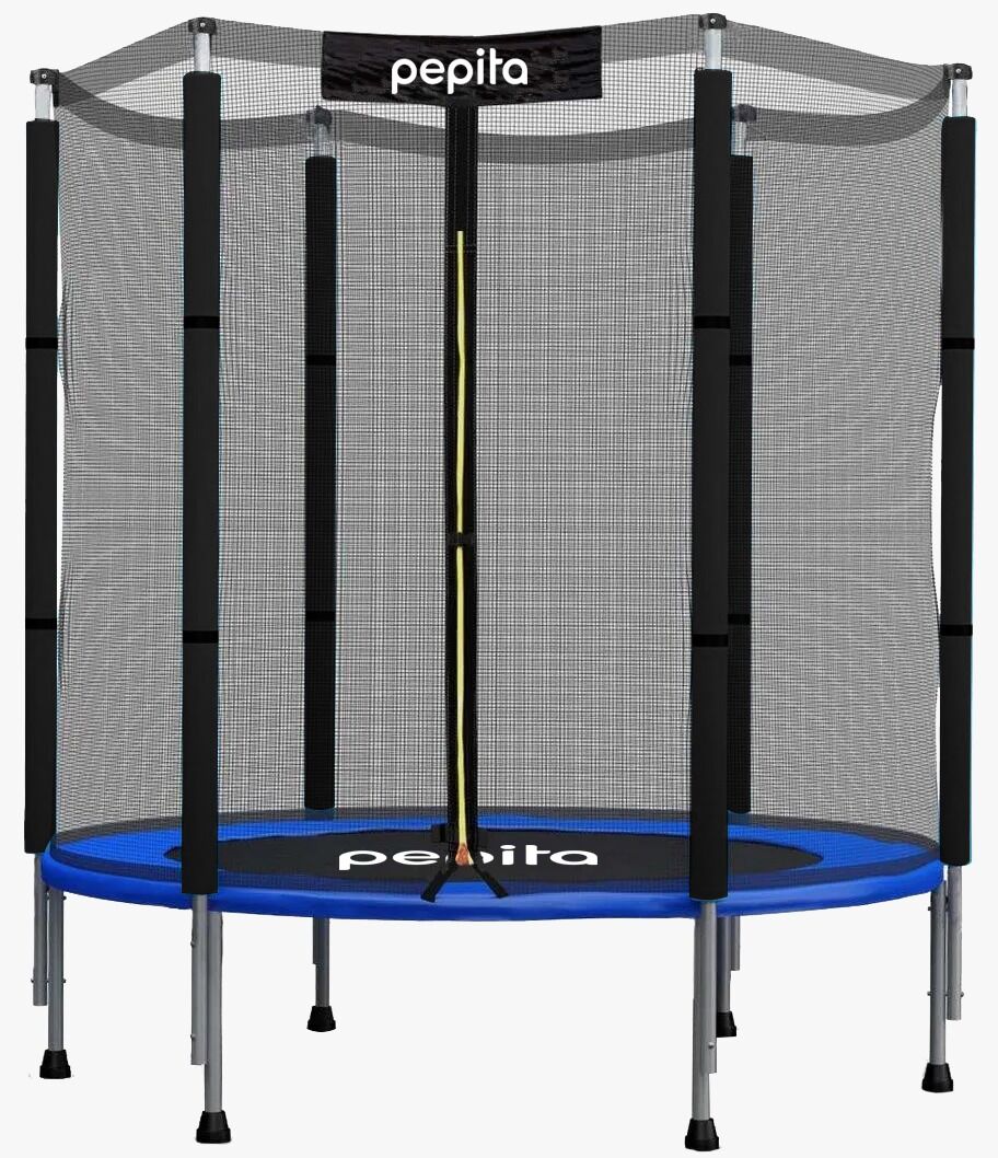 Pepita 140cm külső hálós Trambulin - kék