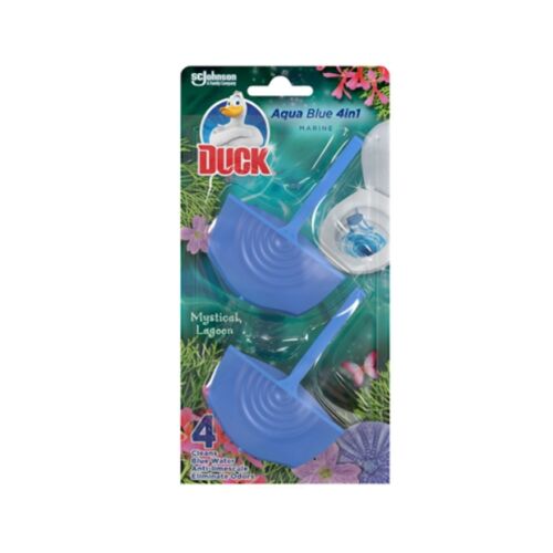 DUCK Aqua Blue 4u1 Marine Osvježivač za WC školjku, 2x36g