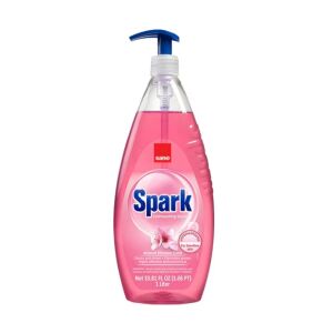 Sano Spark tekući deterdžent za suđe cvijet badema 1L - Deterdžent za suđe za osjetljivu kožu