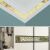 Aranyozott akril tükör falmatrica, Versace design, MyStyle Luxury Home, 10 darab
