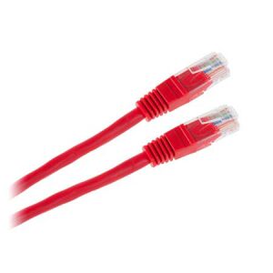 Cablu Patch cord UTP, Cat.5e, Culoare Roșu 0.5m 124894362 - Gembird