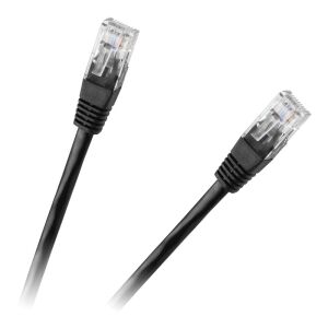 Patchcord UTP Cat 6e, Negru 0.5m, CCA 124969090 - Gembird