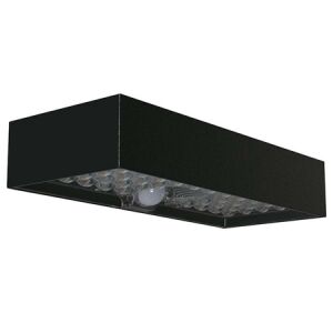 Lampa Outdoor Solar 6W IP65 4000K - Negru 125011817 - Lămpi de perete pentru exterior