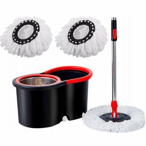 Set de mopuri rotativ Spin Mop #negru (deteriorat) 124765006