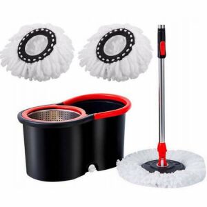 Spin Mop Swivel Mopping Set #schwarz (beschädigt) 124765006 - Felmosó