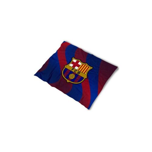 Одеяло FC Barcelona с райета, 120x150 cm, официален лицензиран продукт