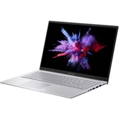 Oldalnézet az ASUS Vivobook X15 laptopról Intel Core i5 processzorral 