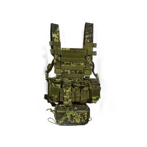 Kamizelka taktyczna wojskowa ochronna Molle lekka Airsoft ASG ładownice 124823686 - Kamizelka męska