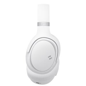 Havit H630BT PRO Vezeték nélküli Bluetooth fejhallgató, Fehér, Fülre helyezhető, Zajszűrő - Havit