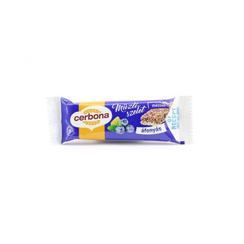 CERBONA MÜZLISZELET JOGHURT-ÁFONYA 20G 124828279