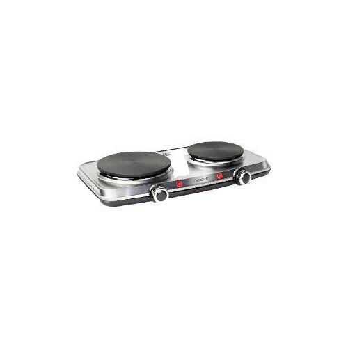SENCOR SCP 2256SS electric double hot plate, 2 burner, stainless steel