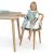 Ingenuity Baby Base 2-in-1 Booster Seat used on dining chair - Mist