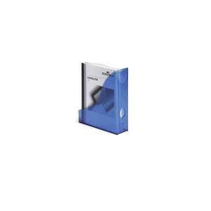Hausschuhe 7cm, strapazierfähiges Basic, blau durchscheinend 41290516 Dokumenten-Stehsammler