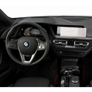Folie de protecție mată Duragon instalată pe ecranul de navigație BMW Seria 1 2019-2023 - Electronica auto