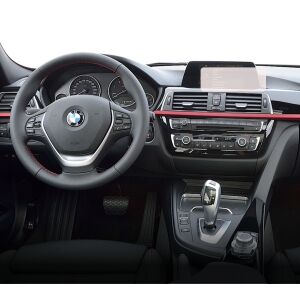 Interior BMW Seria 3 (2016-2019) cu folie de protecție Duragon pentru ecranul de navigație instalată - Accesorii electronice auto