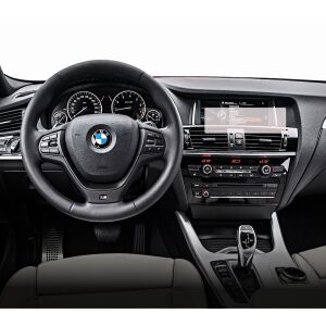 Tablou de bord BMW X4 2015-2018 cu protecție ecran navigație Duragon instalată - Accesorii electronice auto