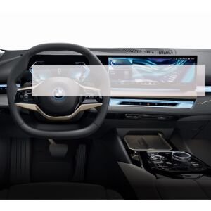 BMW 5er 2023+ Armaturenbrett mit Duragon Navigationsschutzfolie - Kfz-Elektronik