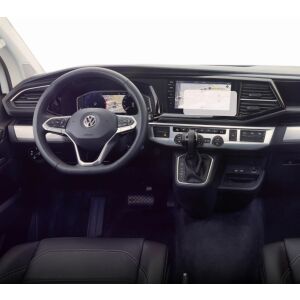 Folia ochronna na ekran nawigacji Duragon zainstalowana na desce rozdzielczej Volkswagen Multivan 2019-2021 - Radio samochodowe