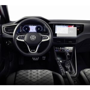 Folia ochronna Duragon zainstalowana na ekranie nawigacji Volkswagen Taigo 2021+ - Pojazd i części