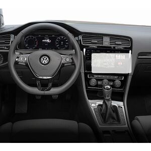 Volkswagen Golf 2017-2019 műszerfal Duragon navigációs képernyővédővel felszerelve - Fejegység kiegészítő