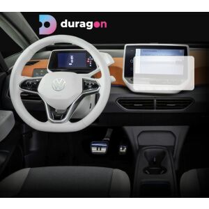 Folie de protecție mată Duragon pentru ecranul de navigație Volkswagen ID.3 (2020-2023) - instalată - Electronica auto