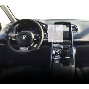 Folie de protecție ecran navigație Duragon Renault Espace 2019-2023 instalată în mașină - Electronica auto