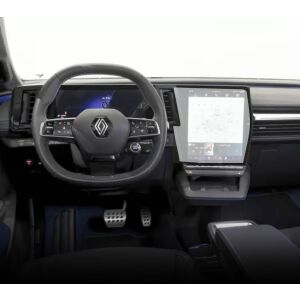 Folie de protecție mată Duragon instalată pe ecranul de navigație Renault Scenic E-Tech 2023+ - Accesorii electronice auto