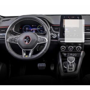 Folie de protecție pentru ecranul de navigație Duragon pentru Renault Arkana 2023+ instalată pe bord - Accesorii electronice auto