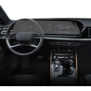 Folie de protecție pentru ecranul de navigație Duragon Audi A5 2024+ instalată în mașină - Accesorii electronice auto