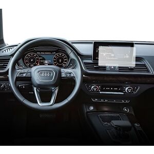 Folia ochronna na ekran nawigacji Duragon do Audi Q5 2016-2020, zainstalowana - Radio samochodowe